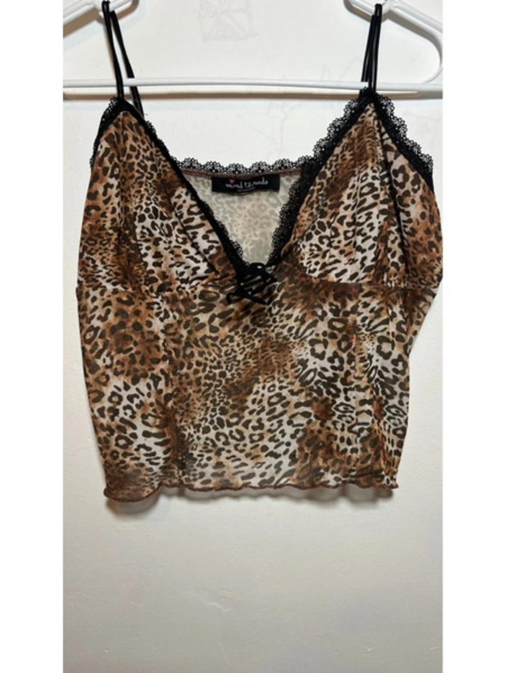 Y2K cheetah top